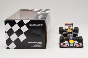 Red Bull RB7 Renault #1 S. Vettel Red Bull Racing Showcar 2011 Minichamps 1:18 110110071-1 Metal — zdjęcie 7 z 7