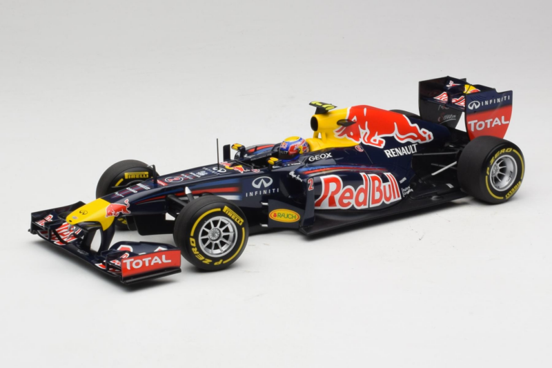 Red Bull RB8 Renault #2 M. Webber Red Bull Racing Showcar 2012 Minichamps 1:18 110120072 Metal