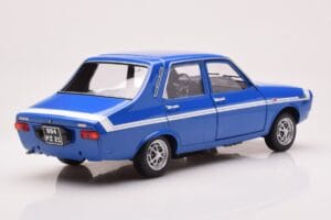 Renault 12 Gordini Bez Zderzaków Bleu de France Norev 1:18 185248 Metal — zdjęcie 3 z 8