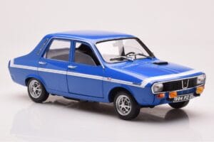 Renault 12 Gordini Bez Zderzaków Bleu de France Norev 1:18 185248 Metal — zdjęcie 6 z 8
