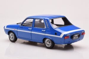 Renault 12 Gordini Bez Zderzaków Bleu de France Norev 1:18 185248 Metal — zdjęcie 7 z 8