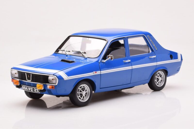 Renault 12 Gordini Bez Zderzaków Bleu de France Norev 1:18 185248 Metal