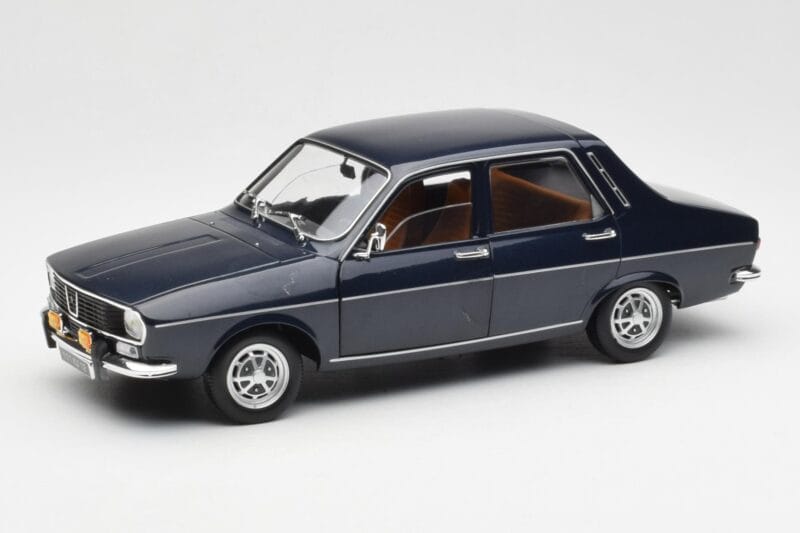 Renault 12 TS Ciemny Niebieski Norev 1:18 185214 Metal