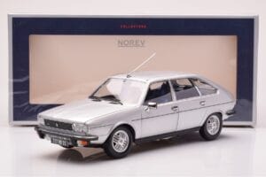 Renault 30 TX Srebrny Norev 1:18 185272 Metal — zdjęcie 8 z 8