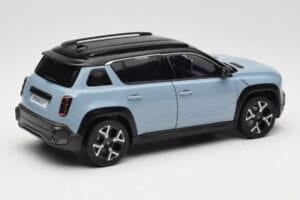Renault 4 E-Tech Electric Cloud Blue Norev 1:18 185521 Metal — zdjęcie 3 z 8