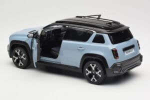 Renault 4 E-Tech Electric Cloud Blue Norev 1:18 185521 Metal — zdjęcie 5 z 8