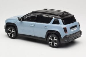 Renault 4 E-Tech Electric Cloud Blue Norev 1:18 185521 Metal — zdjęcie 7 z 8