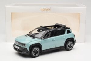 Renault 4 E-Tech Electric Hauts de France Green Norev 1:18 185520 Metal — zdjęcie 8 z 8