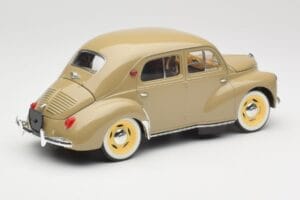 Renault 4CV Berline Gris Ardoise Solido 1:18 8059 Metal — zdjęcie 3 z 8