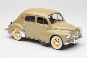 Renault 4CV Berline Gris Ardoise Solido 1:18 8059 Metal — zdjęcie 6 z 8