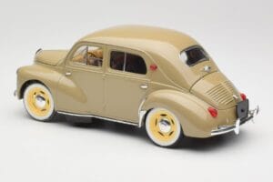 Renault 4CV Berline Gris Ardoise Solido 1:18 8059 Metal — zdjęcie 7 z 8