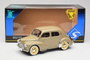 Renault 4CV Berline Gris Ardoise Solido 1:18 8059 Metal — zdjęcie 8 z 8