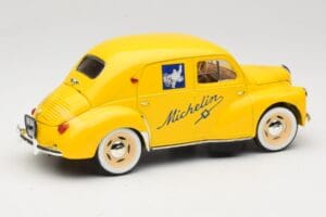 Renault 4CV Michelin Yellow Solido 1:18 82002 Metal — zdjęcie 2 z 6