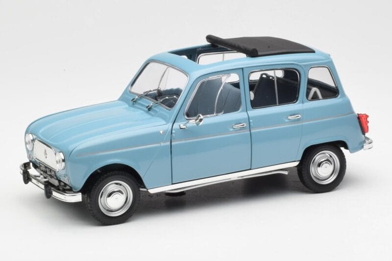 Renault 4L Niebieski Norev 1:18 185255 Metal
