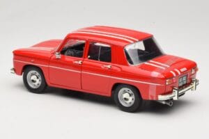 Renault 8 Gordini Czerwony Solido 1:18 9018-M1 Metal — zdjęcie 7 z 8