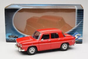 Renault 8 Gordini Czerwony Solido 1:18 9018-M1 Metal — zdjęcie 8 z 8