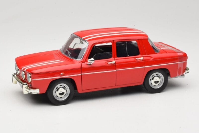 Renault 8 Gordini Czerwony Solido 1:18 9018-M1 Metal