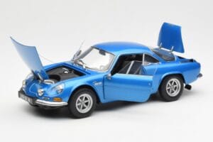 Alpine A110 1600 SC Niebieski Kyosho 1:18 08482BL Metal — zdjęcie 2 z 8