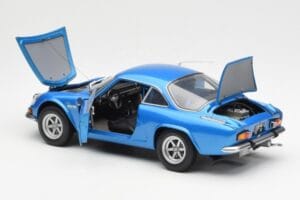 Alpine A110 1600 SC Niebieski Kyosho 1:18 08482BL Metal — zdjęcie 5 z 8