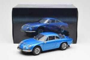 Alpine A110 1600 SC Niebieski Kyosho 1:18 08482BL Metal — zdjęcie 8 z 8