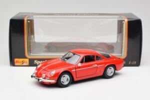 Alpine A110 1600S Czerwony Maisto 1:18 50322 Metal — zdjęcie 8 z 8