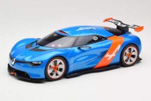Alpine A110-50 Niebieski & Pomarańczowy Norev 1:18 185147 Metal