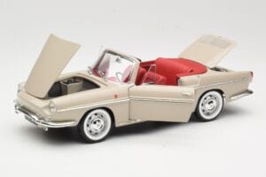 Renault Caravelle Kabriolet Beżowy Norev 1:18 185150 Metal — zdjęcie 2 z 8