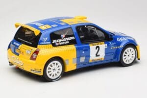 Renault Clio II S1600 #2 S. Joseph Jean / J. Boyere Barum Rally 2004 Otto 1:18 OT1152 Żywica — zdjęcie 2 z 6