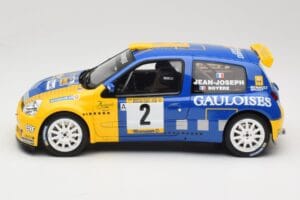 Renault Clio II S1600 #2 S. Joseph Jean / J. Boyere Barum Rally 2004 Otto 1:18 OT1152 Żywica — zdjęcie 3 z 6