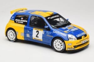 Renault Clio II S1600 #2 S. Joseph Jean / J. Boyere Barum Rally 2004 Otto 1:18 OT1152 Żywica — zdjęcie 4 z 6