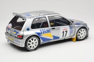 Renault Clio Maxi #17 J. Ragnotti / G. Thimonier Tour de Corse 1995 Otto 1:12 G090 Żywica — zdjęcie 2 z 6