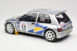 Renault Clio Maxi #17 J. Ragnotti / G. Thimonier Tour de Corse 1995 Otto 1:12 G090 Żywica — zdjęcie 5 z 6