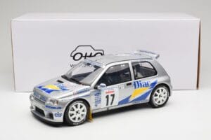 Renault Clio Maxi #17 J. Ragnotti / G. Thimonier Tour de Corse 1995 Otto 1:12 G090 Żywica — zdjęcie 6 z 6