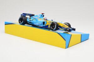 Renault R25 #5 F. Alonso Brazilian GP F1 World Champion 2005 Minichamps 1:18 147051705-R1 Metal — zdjęcie 4 z 8
