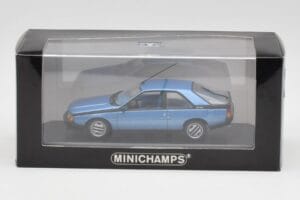 Renault Fuego Niebieski Metalik Minichamps 1:43 400113520 Metal — zdjęcie 4 z 4