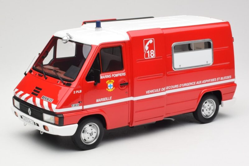 Renault Master T30 VSAB Straż Pożarna Czerwony Otto 1:18 OT1107 Żywica