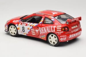 Renault Megane Maxi #8 M. Princen / C. Genten 1997 Solido 1:18 3771 Metal — zdjęcie 7 z 8