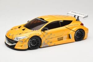 Renault Megane Trophy Showcar Żółty Eurocup Megane Trophy 2011 Norev 1:18 185109 Metal