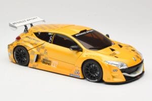 Renault Megane Trophy Showcar Żółty Eurocup Megane Trophy 2011 Norev 1:18 185109 Metal — zdjęcie 7 z 8