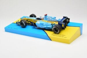 Renault R25 #5 F. Alonso 2nd Place British GP 2005 Minichamps 1:18 147051105 Metal — zdjęcie 5 z 6