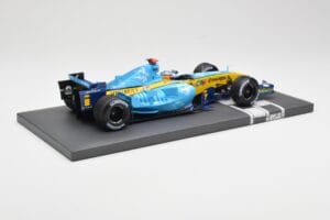 Renault R25 #5 F. Alonso 2nd Place British GP 2005 Minichamps 1:18 117051105 Metal — zdjęcie 3 z 6
