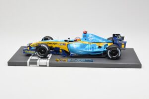 Renault R25 #5 F. Alonso 2nd Place British GP 2005 Minichamps 1:18 117051105 Metal