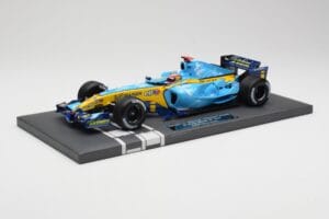 Renault R25 #5 F. Alonso 2nd Place British GP 2005 Minichamps 1:18 117051105 Metal — zdjęcie 5 z 6