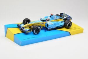 Renault R25 #5 F. Alonso 2nd Place British GP 2005 Minichamps 1:18 147051105 Metal — zdjęcie 2 z 6
