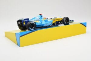 Renault R25 #5 F. Alonso 2nd Place British GP 2005 Minichamps 1:18 147051105 Metal — zdjęcie 3 z 6
