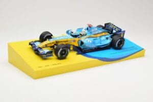 Renault R26 #1 F. Alonso F1 World Champion Brazilian GP 2006 Minichamps 1:18 147061801 Metal — zdjęcie 2 z 6