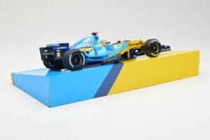 Renault R26 #1 F. Alonso F1 World Champion Brazilian GP 2006 Minichamps 1:18 147061801 Metal — zdjęcie 3 z 6