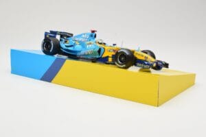 Renault R26 #1 F. Alonso F1 World Champion Brazilian GP 2006 Minichamps 1:18 147061801 Metal — zdjęcie 4 z 6