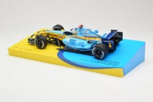 Renault R26 #1 F. Alonso F1 World Champion Brazilian GP 2006 Minichamps 1:18 147061801 Metal — zdjęcie 5 z 6