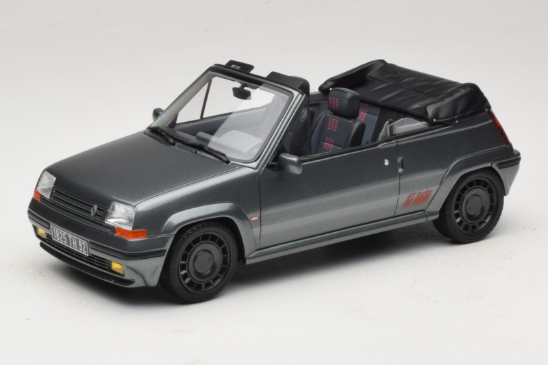 Renault Super 5 GT Turbo Kabriolet EBS Gris Tungstene Otto 1:18 OT1196 Żywica